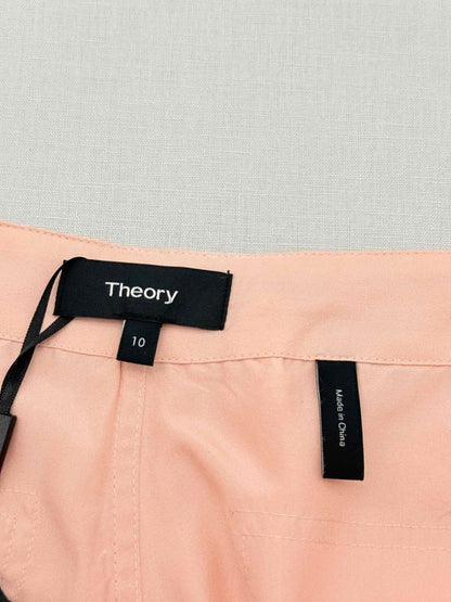 Pre - loved THEORY Peach Size US 10 Pants at Reems Closet
