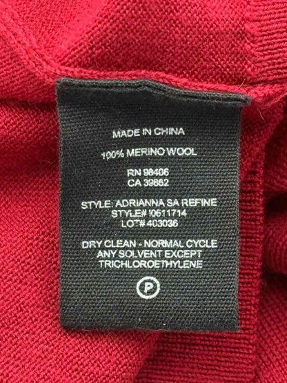Pre - loved THEORY Red Size Large Jumper at Reems Closet