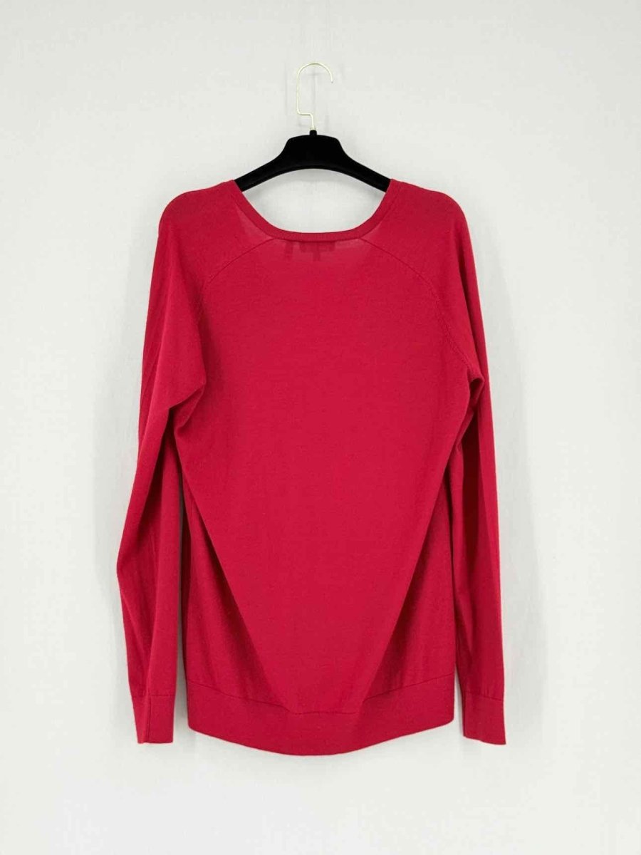 Pre - loved THEORY Red Size Large Jumper at Reems Closet