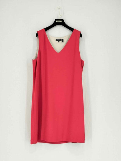 Pre - loved THEORY Red Size US 10 Short Dress at Reems Closet