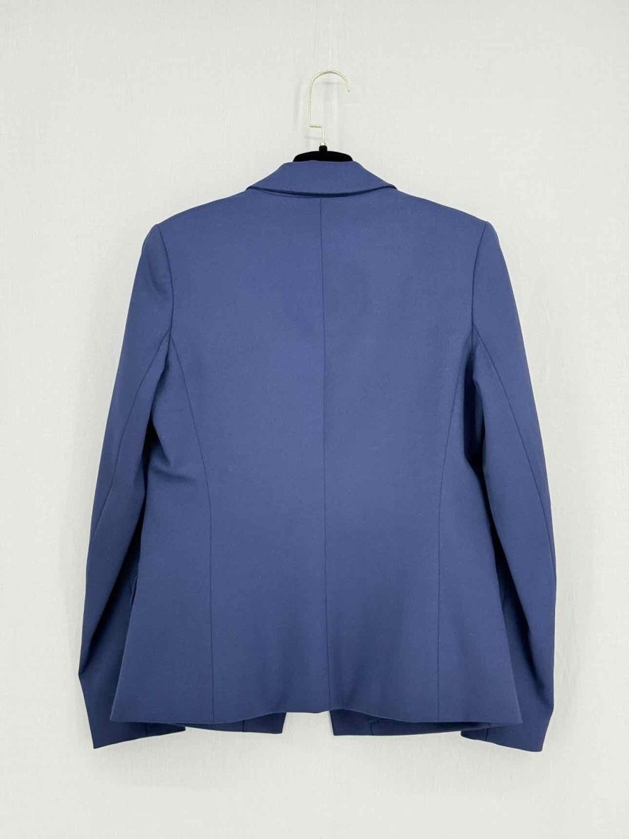 Pre - loved THEORY Slim Fit Navy Blue Size US 8 Jacket at Reems Closet