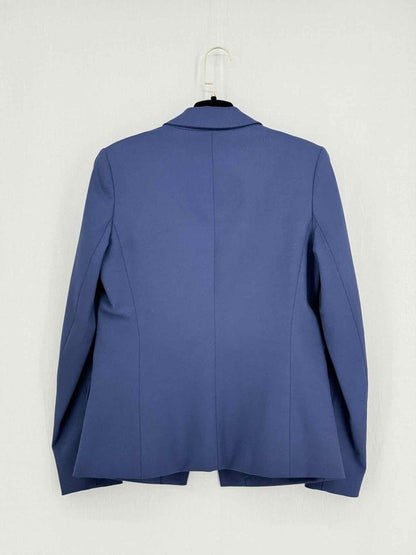 Pre - loved THEORY Slim Fit Navy Blue Size US 8 Jacket at Reems Closet