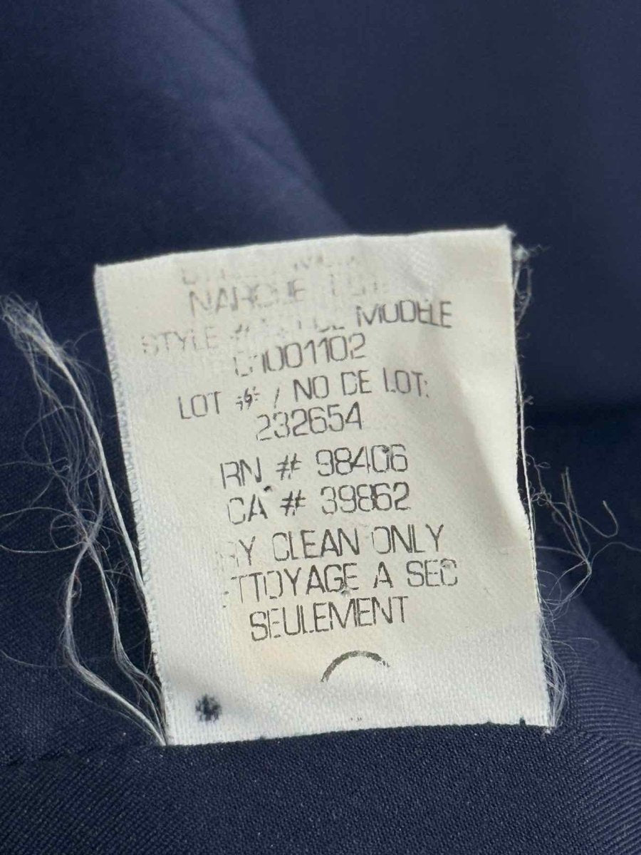 Pre - loved THEORY Slim Fit Navy Blue Size US 8 Jacket at Reems Closet