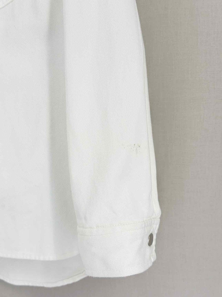 Pre-loved THEORY White Size Small Shirt at Reems Closet
