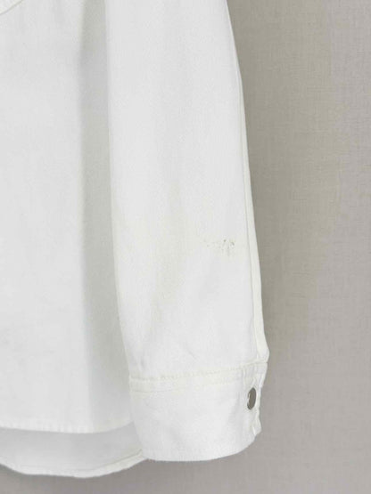 Pre-loved THEORY White Size Small Shirt at Reems Closet