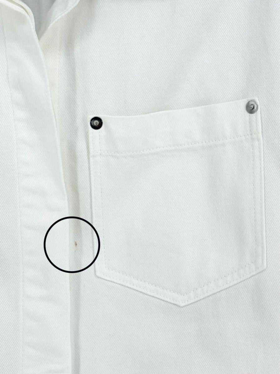 Pre-loved THEORY White Size Small Shirt at Reems Closet
