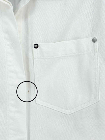 Pre-loved THEORY White Size Small Shirt at Reems Closet