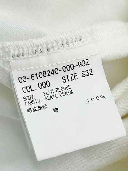 Pre-loved THEORY White Size Small Shirt at Reems Closet