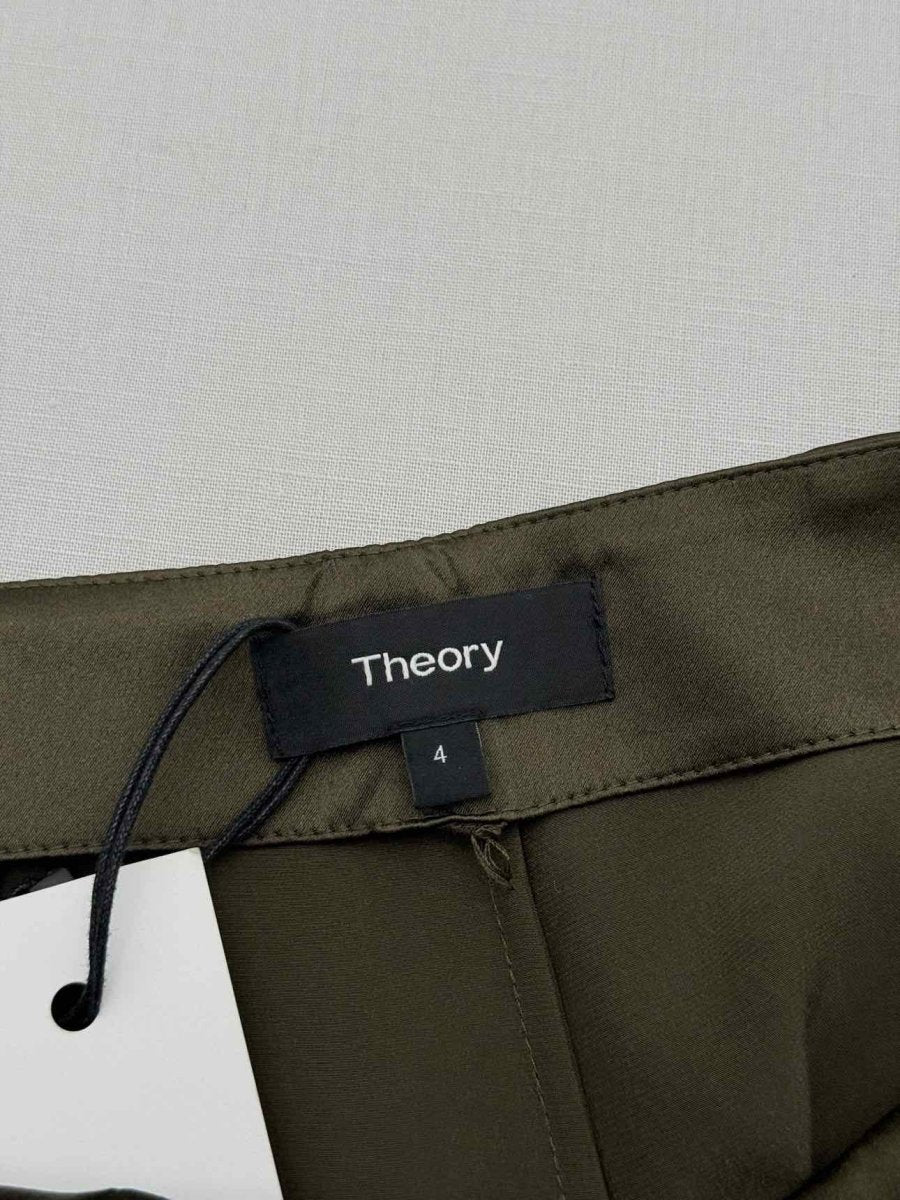 Pre - loved THEORY Zavabell - Vintage Khaki Size US 4 Pants at Reems Closet