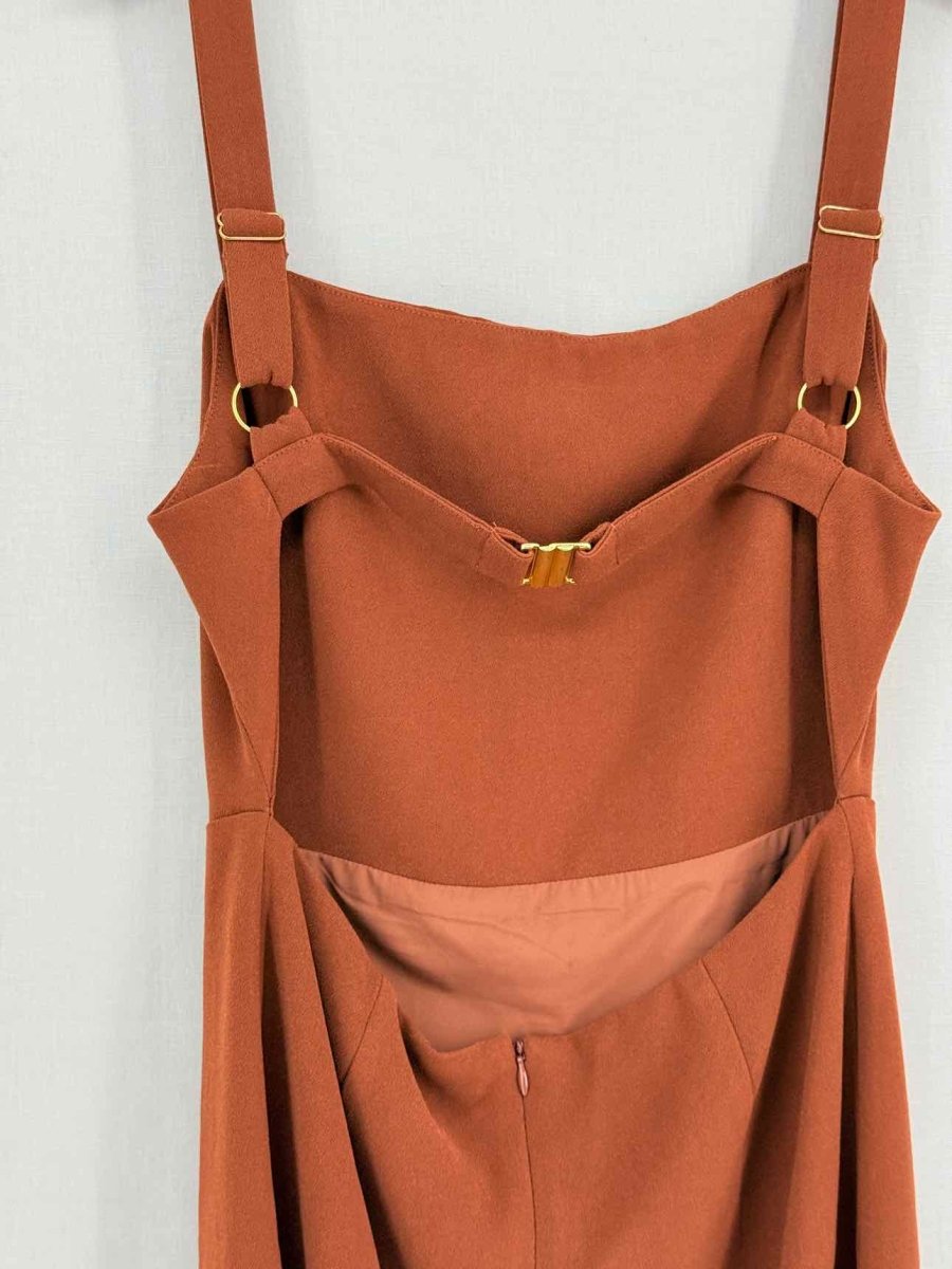 Pre - loved THIRD FORM Bronze Size US 6 Midi Dress at Reems Closet