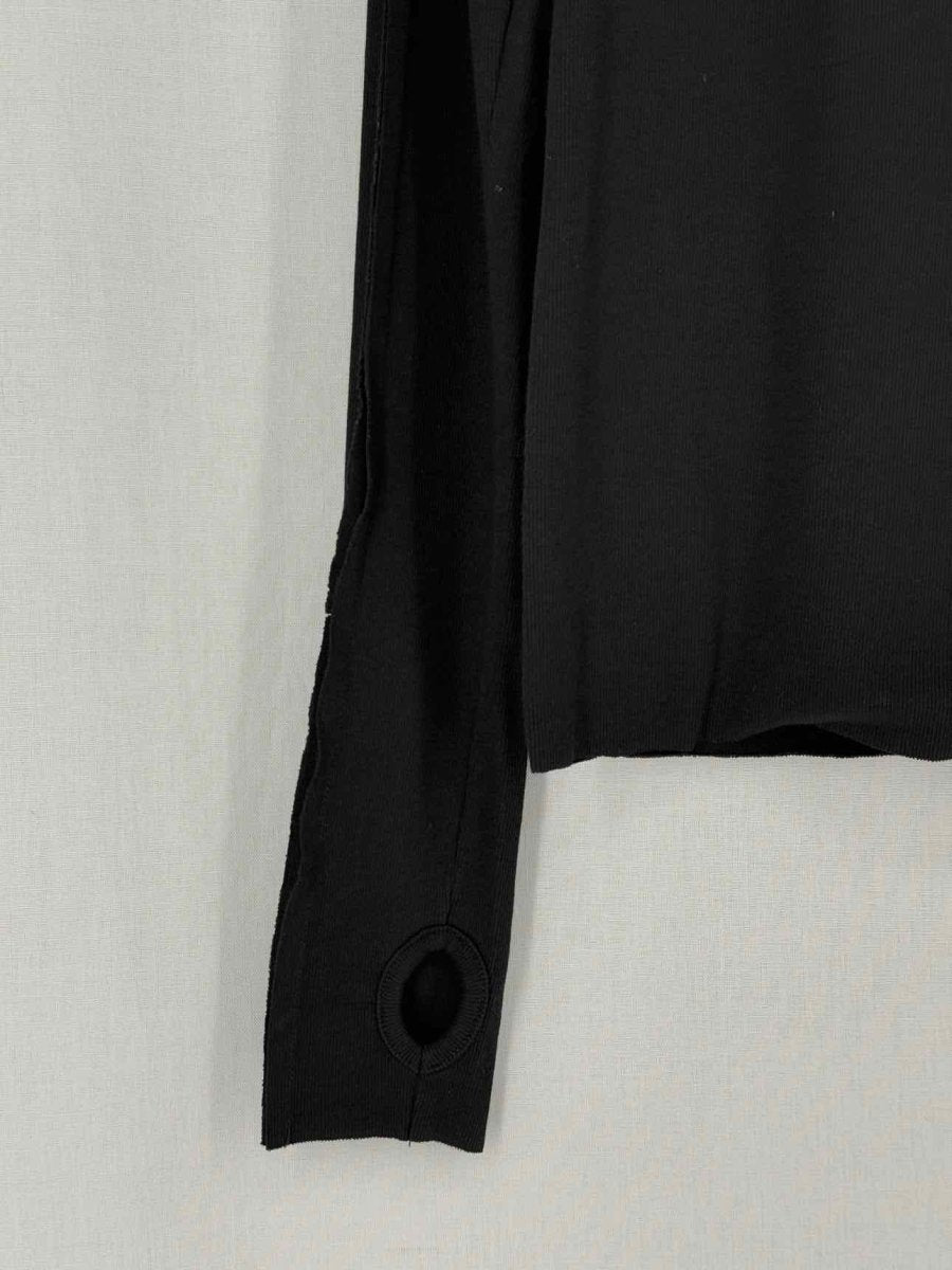 Pre - loved THOM KROM Black Size Small Top at Reems Closet