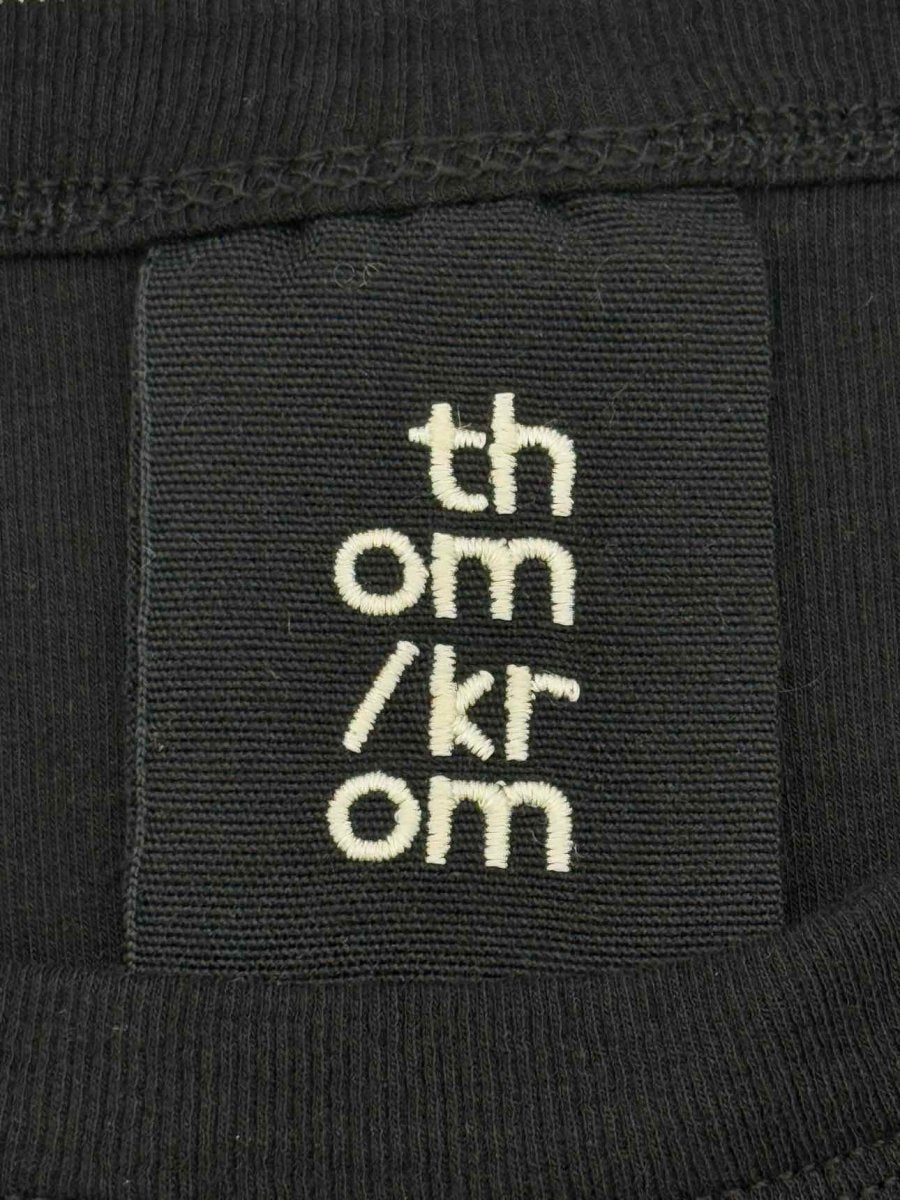 Pre - loved THOM KROM Black Size Small Top at Reems Closet