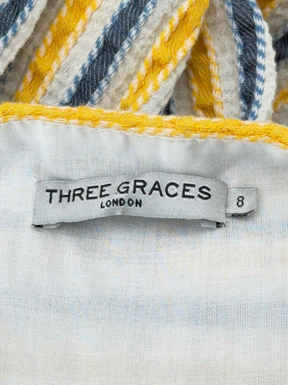 Pre - loved THREE GRACES LONDON Size US 8 Midi Dress at Reems Closet