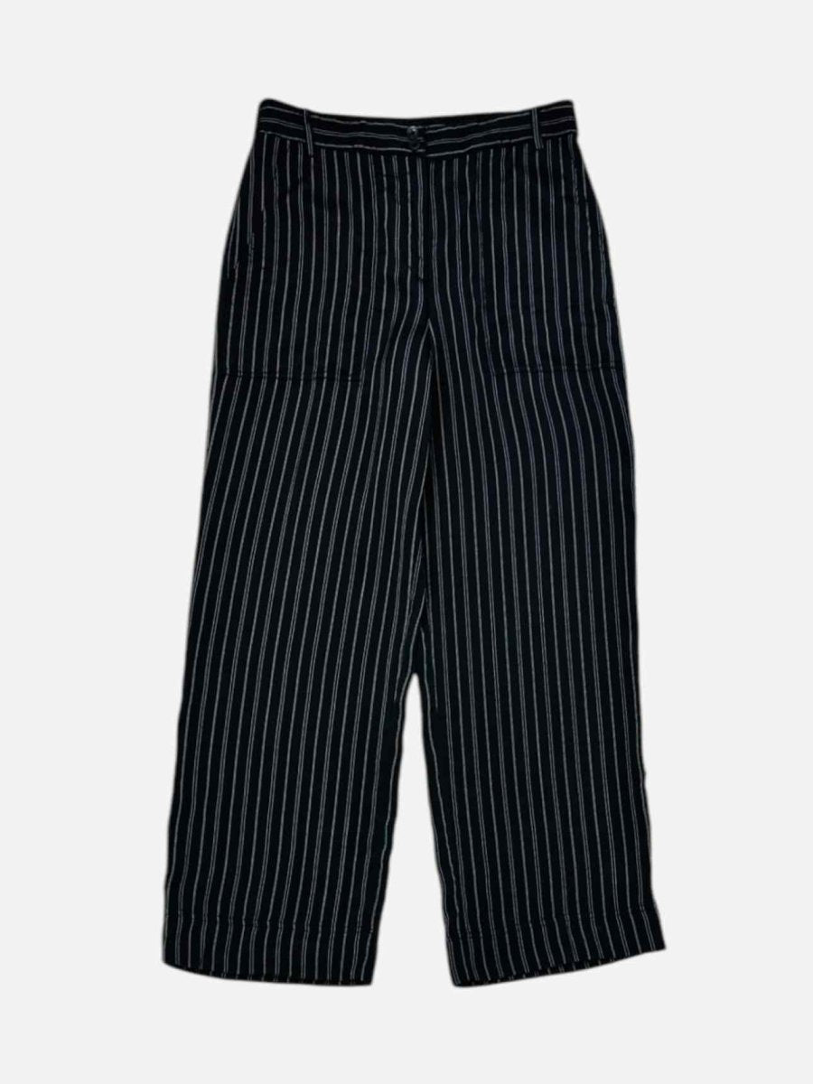 Pre - loved TIBI Black Stripe Outfit Set at Reems Closet