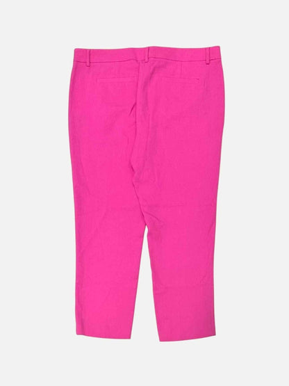 Pre - loved TIBI Cropped Pink Pants at Reems Closet