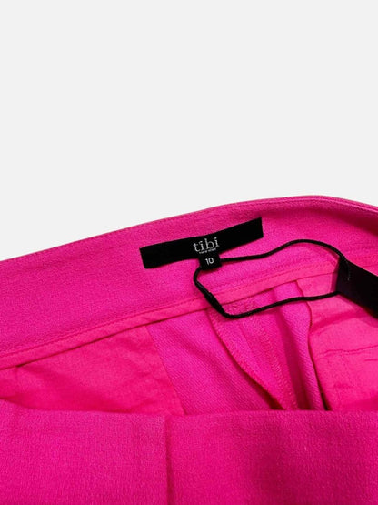 Pre - loved TIBI Cropped Pink Pants at Reems Closet