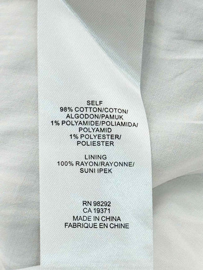 Pre - loved TIBI Mock Neck Black & White Check Size Small Top at Reems Closet