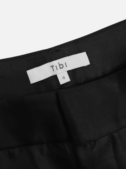 Pre - loved TIBI Wide Leg Black Pants at Reems Closet