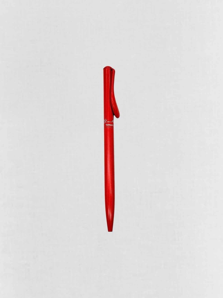 Pre - loved TIFFANY & CO Ball point Red Pen at Reems Closet
