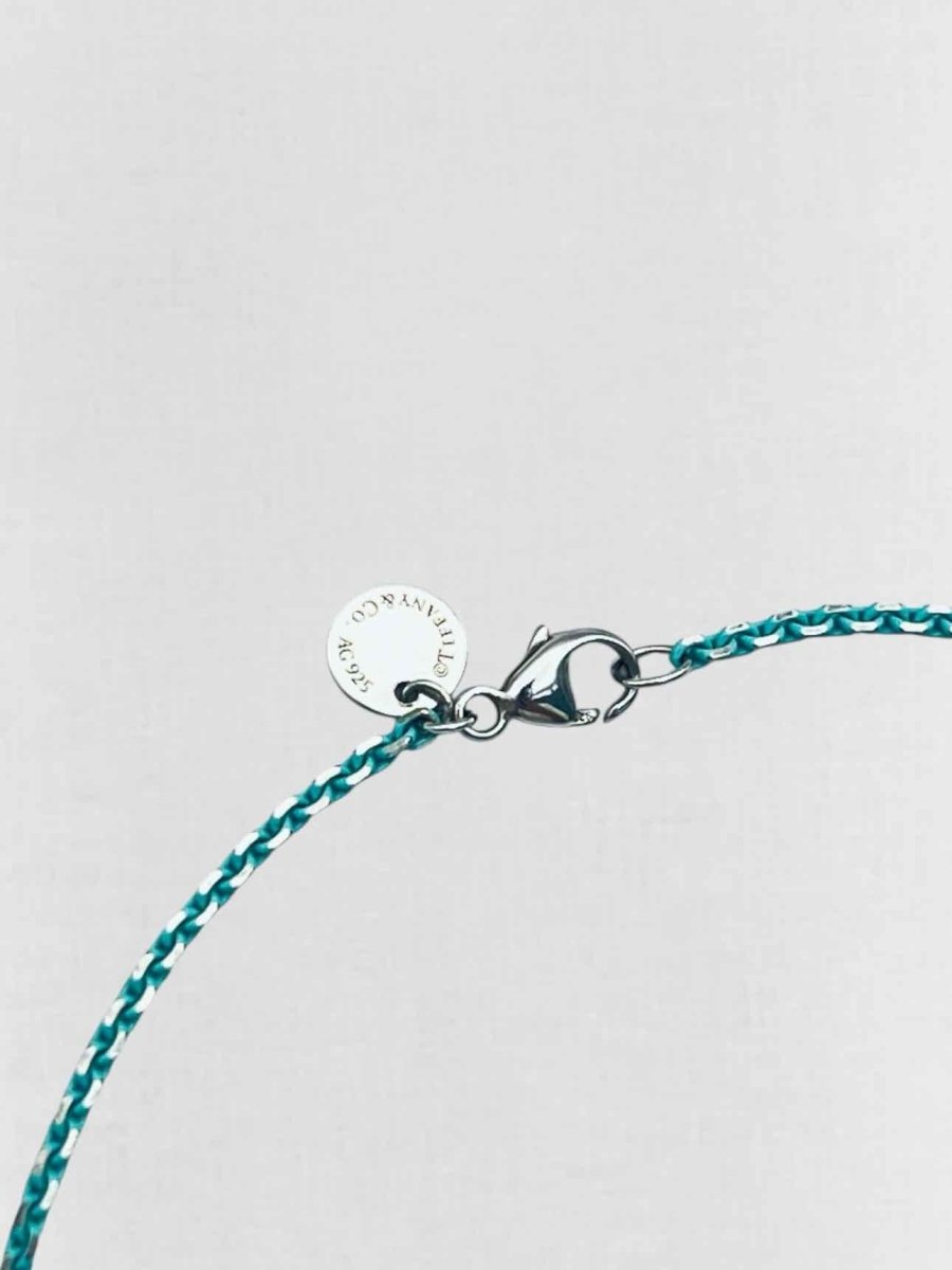 Pre - loved TIFFANY & CO Heart Key Necklace at Reems Closet