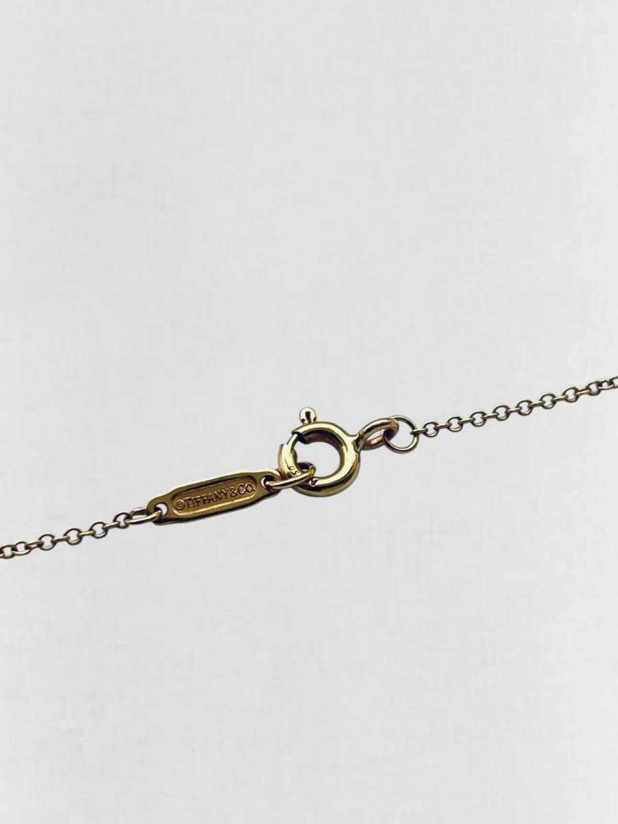 Pre - loved TIFFANY & CO Heart Key Pendant at Reems Closet