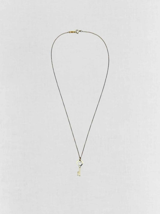 Pre - loved TIFFANY & CO Heart Key Pendant at Reems Closet