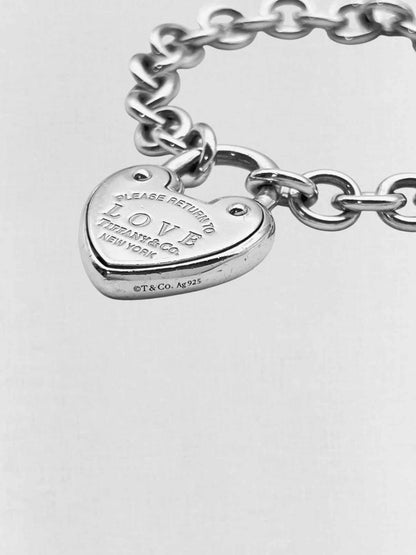 Pre - loved TIFFANY & CO Return To Tiffany Bracelet at Reems Closet