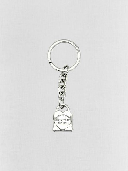 Pre - loved TIFFANY & CO Return To Tiffany Key Chain at Reems Closet