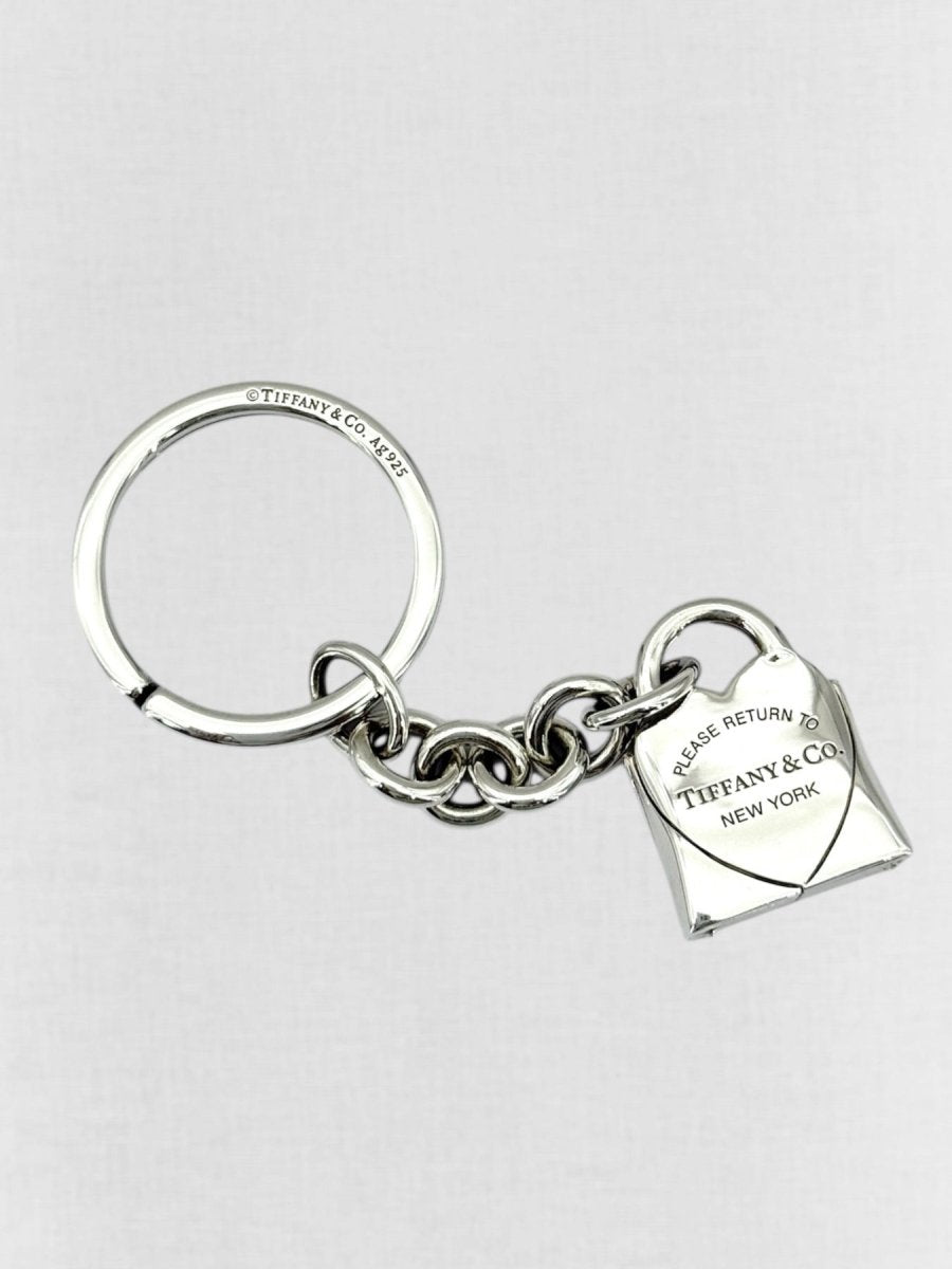Pre - loved TIFFANY & CO Return To Tiffany Key Chain at Reems Closet
