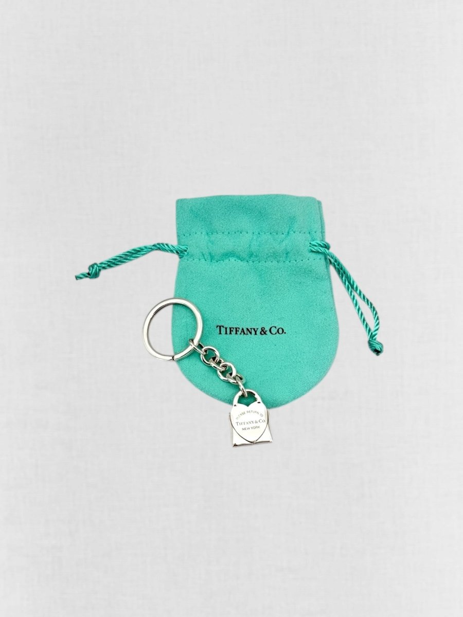 Pre - loved TIFFANY & CO Return To Tiffany Key Chain at Reems Closet