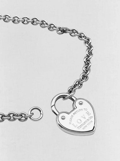 Pre - loved TIFFANY & CO Return To Tiffany Necklace at Reems Closet