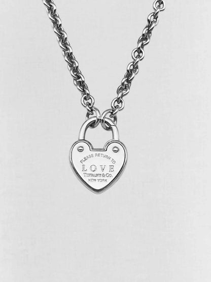 Pre - loved TIFFANY & CO Return To Tiffany Necklace at Reems Closet