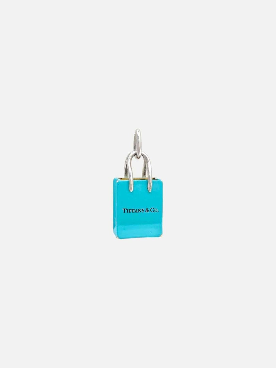 Pre - loved TIFFANY & CO Shopping Bag Charm at Reems Closet