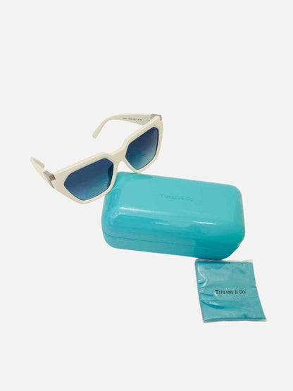 Pre - loved TIFFANY & CO T White Sunglasses at Reems Closet