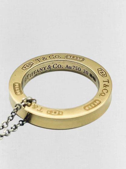 Pre - loved TIFFANY & CO Tiffany 1837 Pendant at Reems Closet