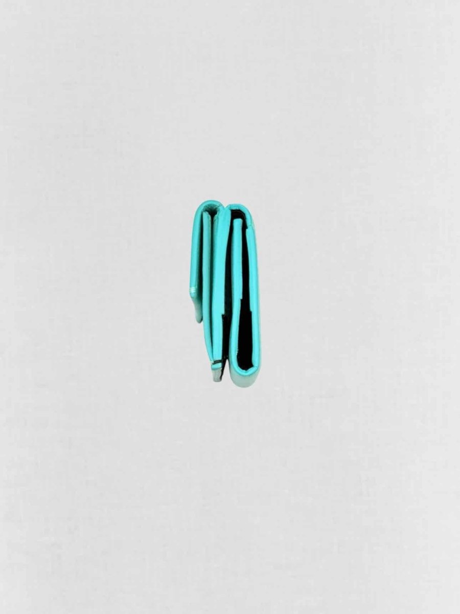 Pre - loved TIFFANY & CO Tiffany Blue Compact Wallet at Reems Closet