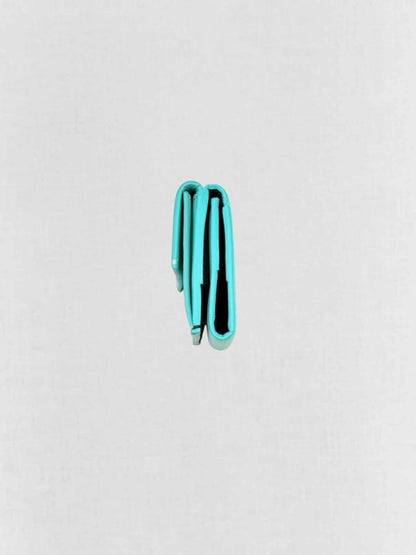 Pre - loved TIFFANY & CO Tiffany Blue Compact Wallet at Reems Closet