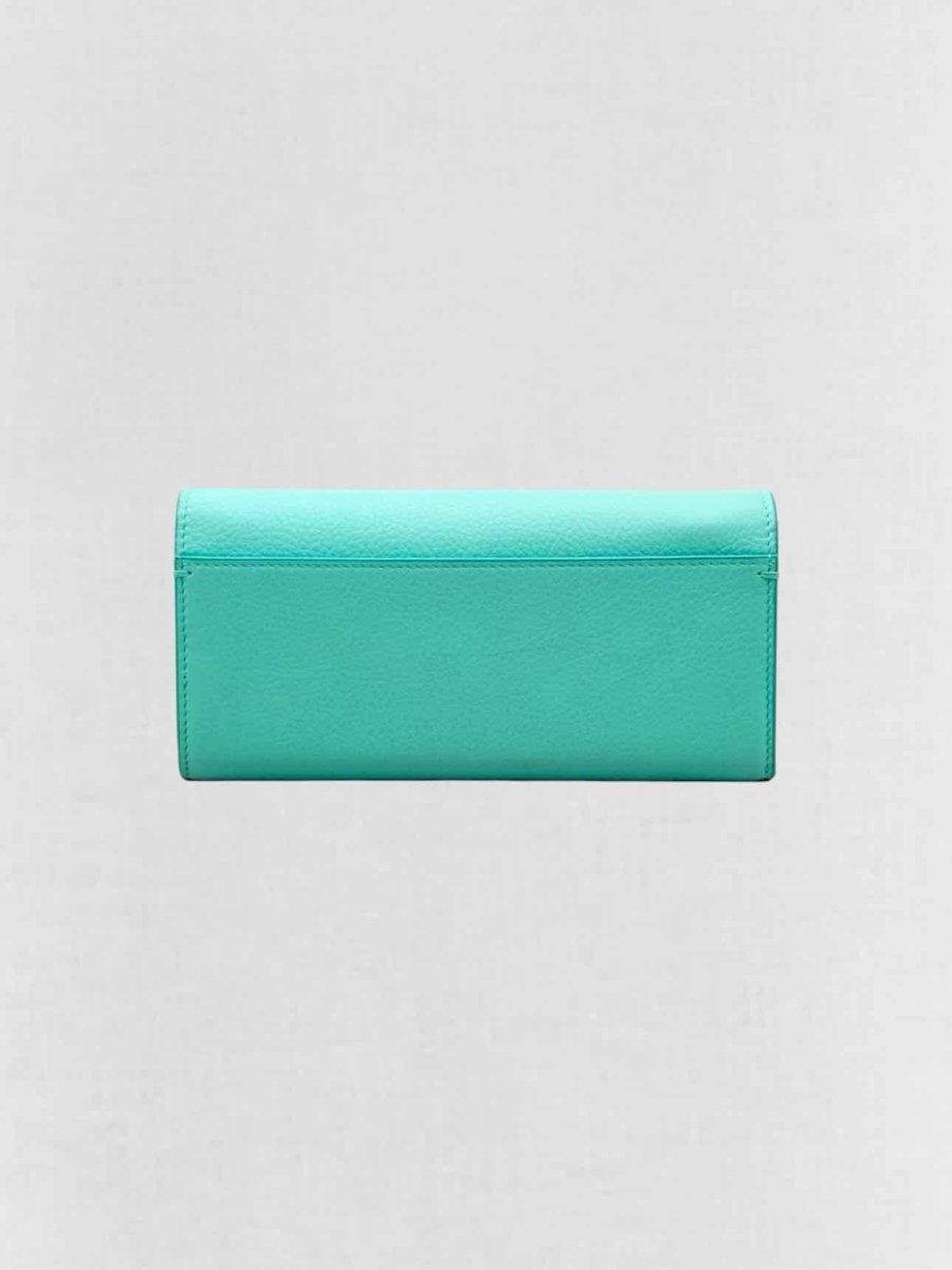 Pre - loved TIFFANY & CO Tiffany Blue Continental Wallet at Reems Closet