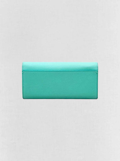 Pre - loved TIFFANY & CO Tiffany Blue Continental Wallet at Reems Closet