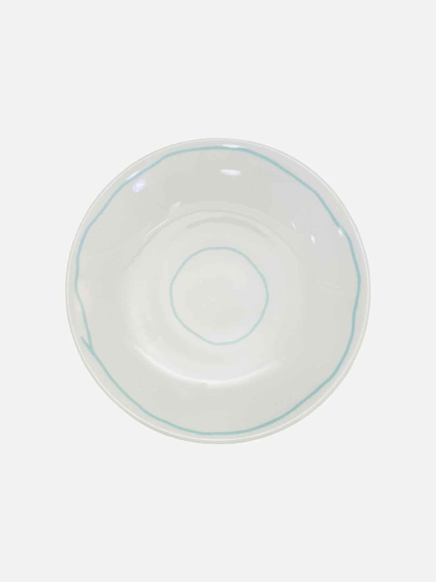 Pre - loved TIFFANY & CO Tiffany Blue White 3 Lines Dinnerware at Reems Closet