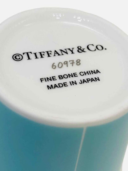 Pre - loved TIFFANY & CO Turquoise Dinnerware at Reems Closet