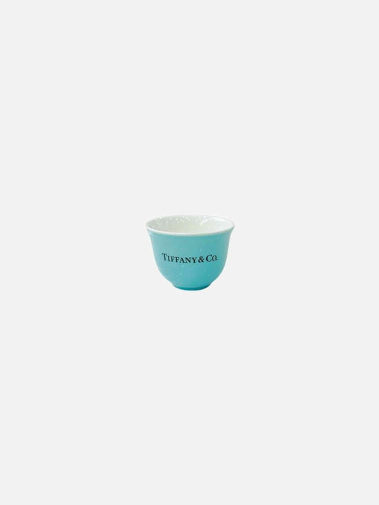 Pre - loved TIFFANY & CO Turquoise Dinnerware at Reems Closet