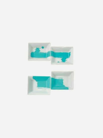 Pre - loved TIFFANY & CO White color splash Dinnerware at Reems Closet