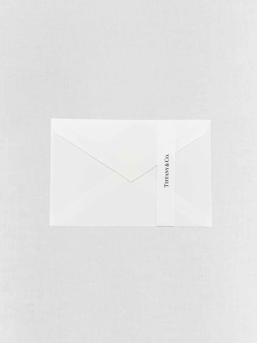 Pre - loved TIFFANY & CO White Print Writing Pad at Reems Closet