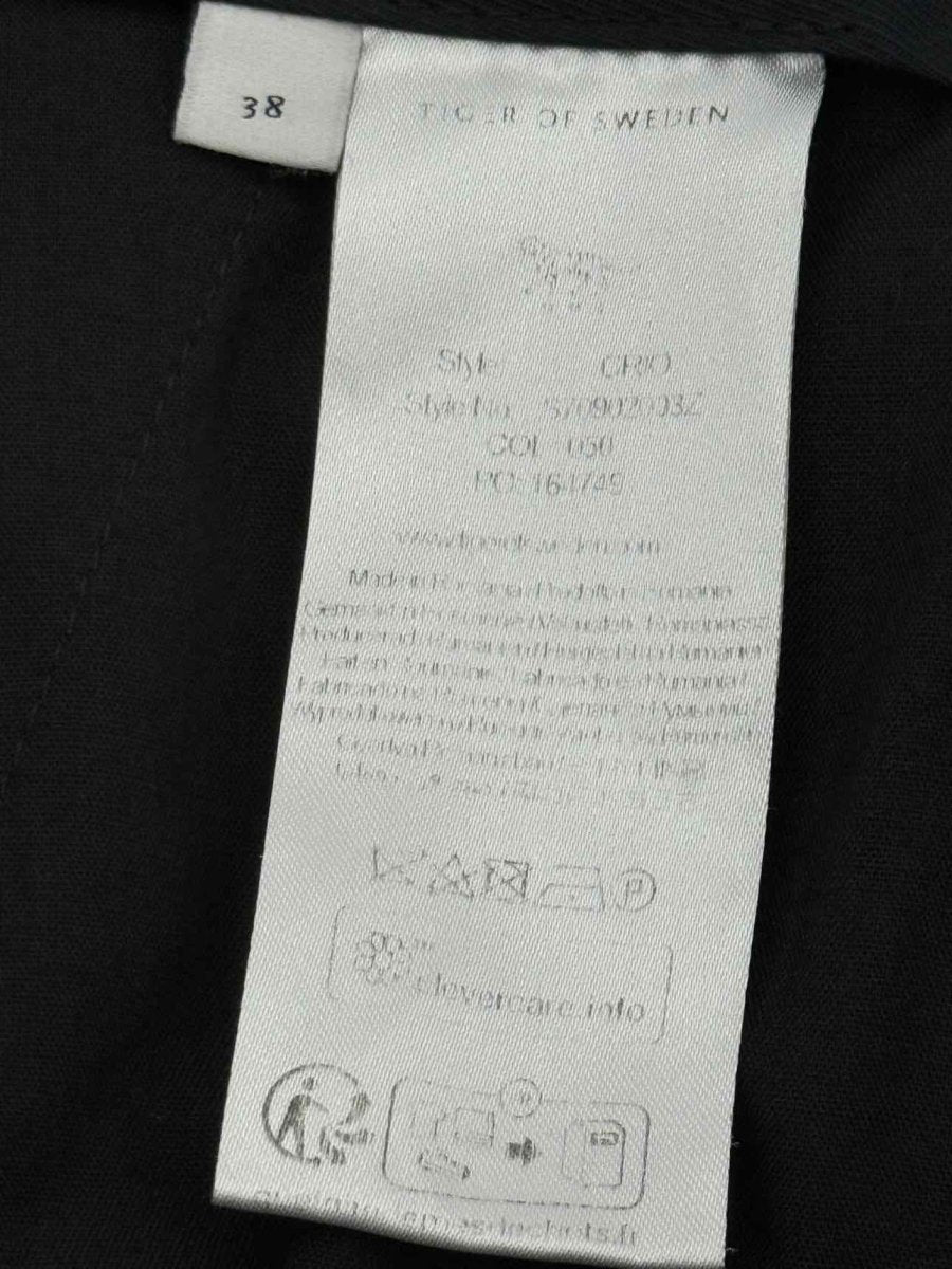 Pre - loved TIGER OF SWEDEN Black Size US 6 Pants at Reems Closet