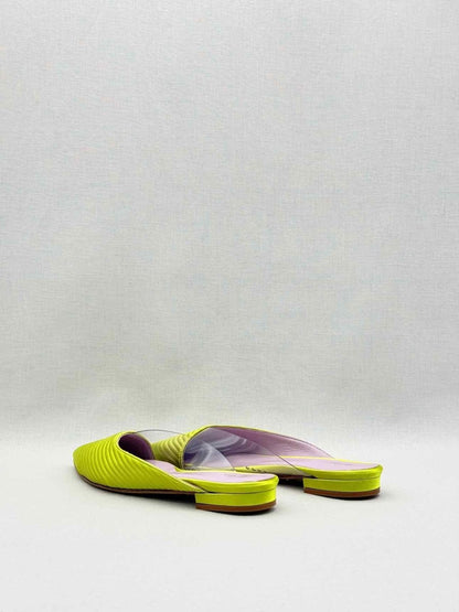 Pre-loved TITI ADESA Didi Neon Green Size EU 37 Flats at Reems Closet