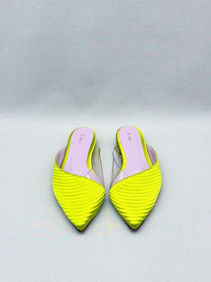 Pre-loved TITI ADESA Didi Neon Green Size EU 37 Flats at Reems Closet