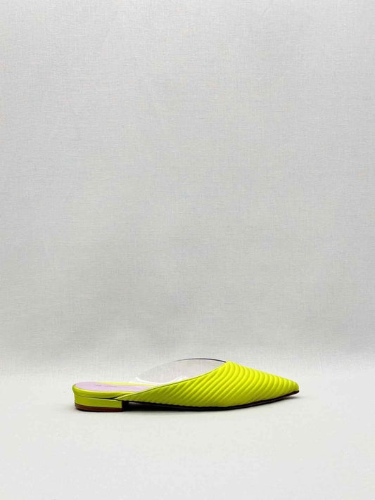 Pre-loved TITI ADESA Didi Neon Green Size EU 37 Flats at Reems Closet