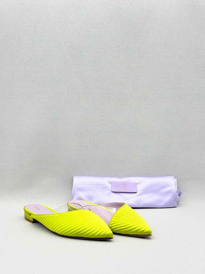 Pre-loved TITI ADESA Didi Neon Green Size EU 37 Flats at Reems Closet