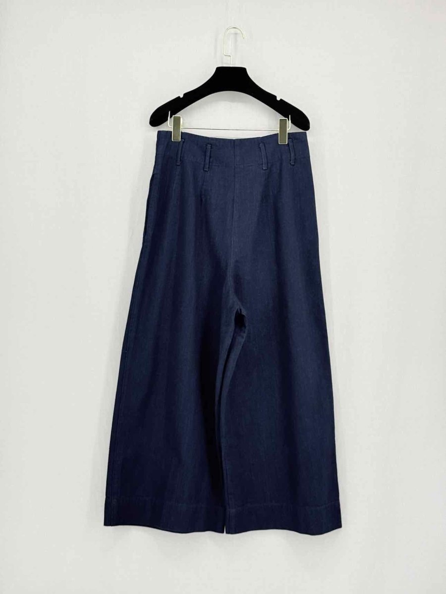 Pre - loved TOAST Wide Leg Navy Blue Size US 6 Pants at Reems Closet